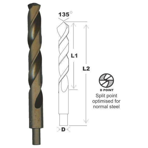 Tatara Cobalt Half Shank Drill Bit - Goldpeak Tools PH Tatara Tatara Cobalt Half Shank Drill Bit - Goldpeak Tools PH Tatara